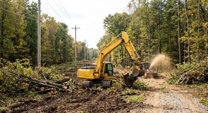Easement Land Clearing in Katy, TX