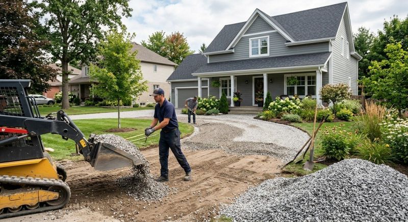 Gravel Driveway Resurfacing Service