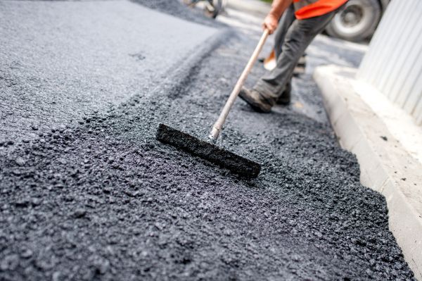 Loose Fill Paving Installation
